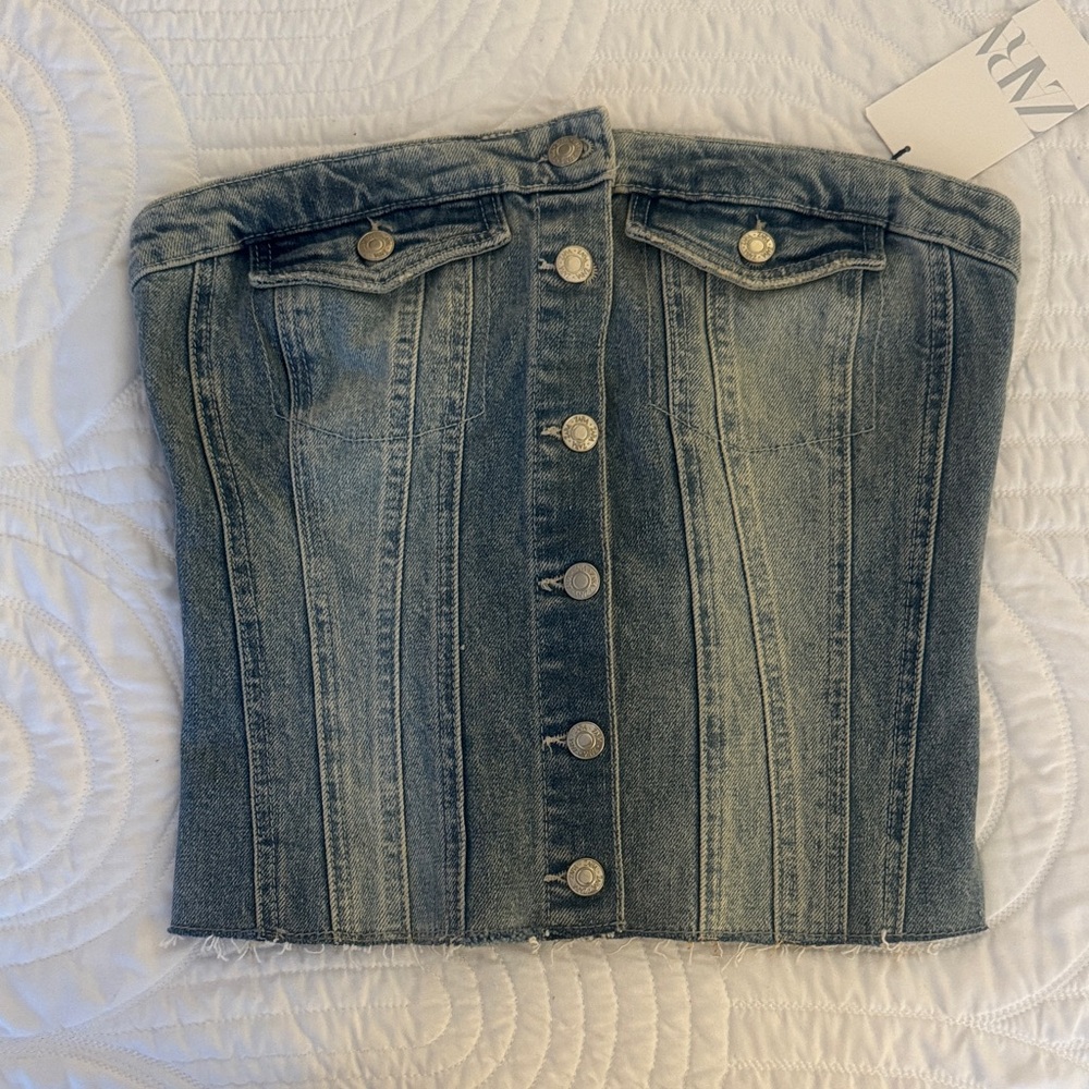 Zara Blue Denim Jeans